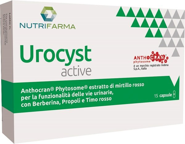 NUTRIFARMA UROCYST ACTIVE 15 CAPSULE