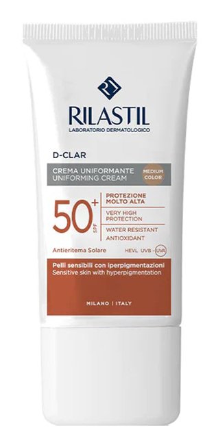 RILASTIL SUN SYSTEM D-CLAR MEDIUM SPF50+ 40 ML