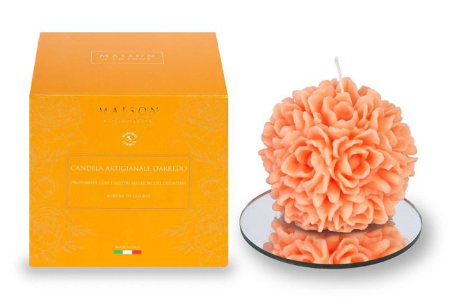 L%27AMANDE MAISON CANDELA ARREDO 40 H PROFUMO AGRUMI DI LIGURIA