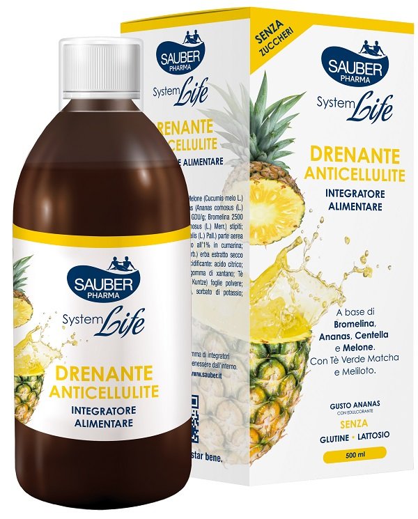 SAUBER DRENANTE ANTICELLULITE 500 ML