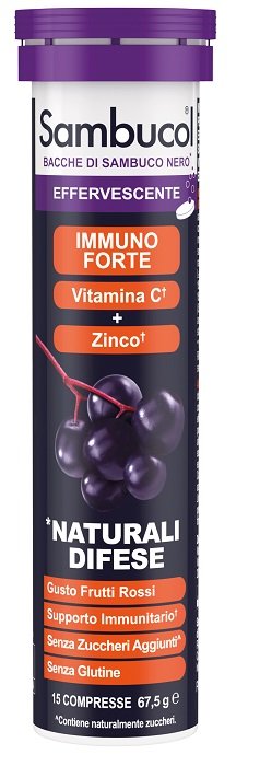 SAMBUCOL EFFERVESCENTE 15 COMPRESSE