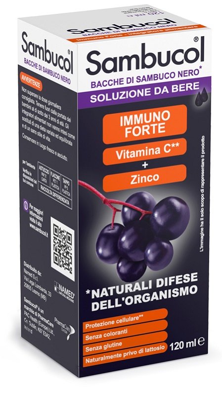 SAMBUCOL LIQUIDO DA BERE 120 ML