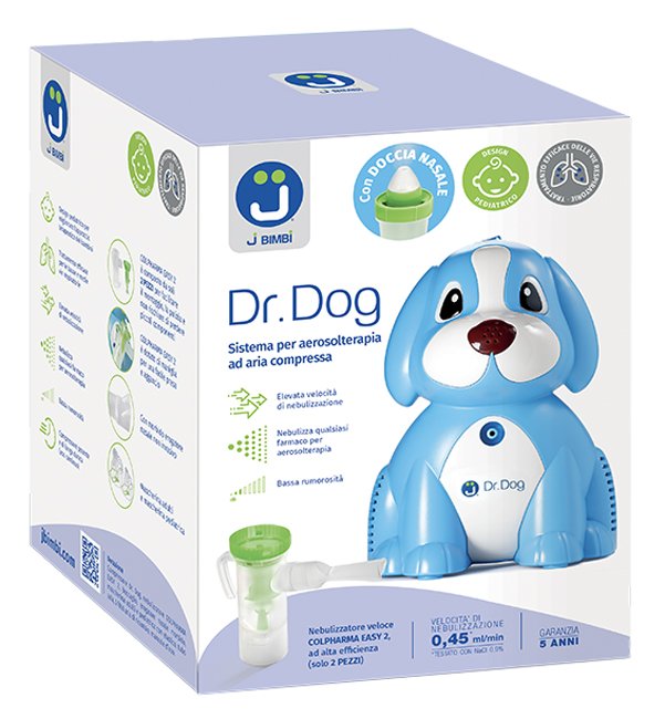 AEROSOL J BIMBI DR DOG BLU CON DOCCIA NASALE