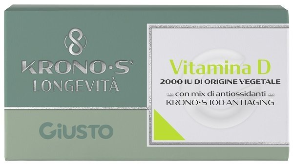 GIUSTO VITAMINA D KRONOS ORIGINE VEGETALE 30 COMPRESSE