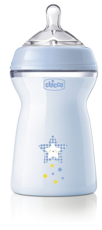 CHICCO BIBERON NAT FEEL PP 6M+ 330 ML BIMBO