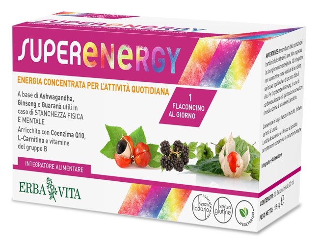 SUPER ENERGY 10 FLACONCINI DA 12 ML