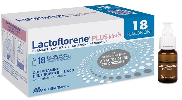 LACTOFLORENE PLUS BIMBI 18 FLACONI