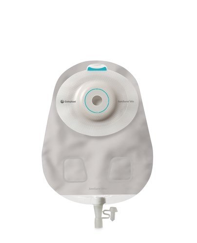 SENSURA MIO CONVEX SOFT SACCA UROSTOMIA MONOPEZZO MIDI 340 ML CON APERTURA ISPEZIONABILE 10-33 MM 10 PEZZI