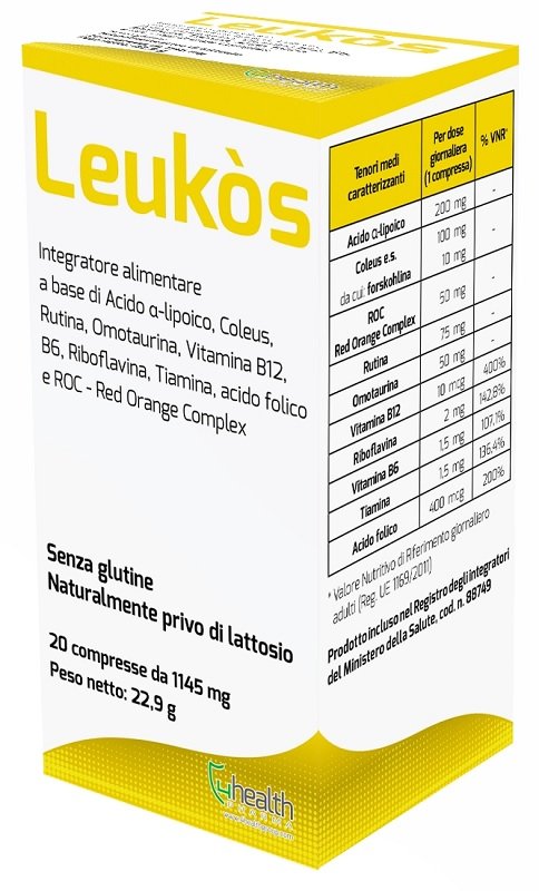 LEUKOS 4H 20 COMPRESSE DIVISIBILI