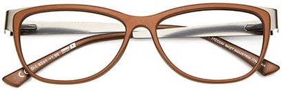 OCCHIALE DA LETTURA PREMONTATO TWINS PLATINUM PHOENIX MARRONE +1,00