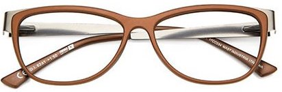 OCCHIALE DA LETTURA PREMONTATO TWINS PLATINUM PHOENIX MARRONE +2,50