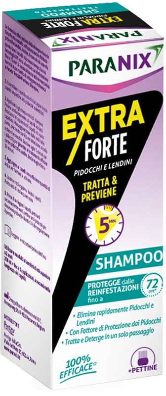 BIBACCO PARANIX SHAMPOO EXTRA FORTE + SHAMPOO PREVENTIVO COMPLEMENTO COSMETICO