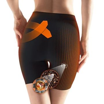LYTESS PANTALONCINO NERO S/M STOP CELLULITE