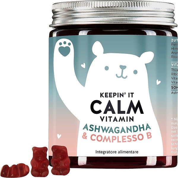 KEEPIN%27 IT CALM VITAMIN ASHWAGANDHA & B-KOMPLEX 45 CARAMELLE GOMMOSE