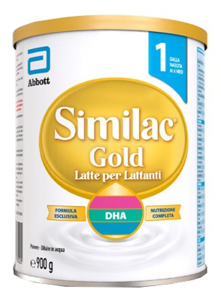 SIMILAC GOLD STAGE 1 LATTE NEONATI 0-6 MESI 900 G