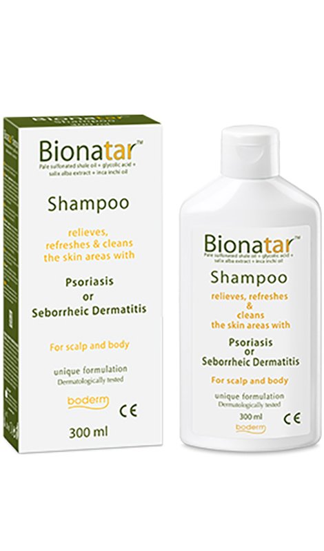 BIONATAR SHAMPOO INDICATO IN PRESENZA DI SINTOMI DI PSORIASI E DERMATITE SEBORROICA 200 ML