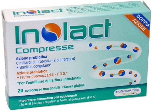 INOLACT 20 COMPRESSE MASTICABILI