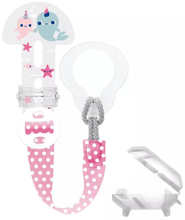 MAM CLIP IT&COVER PORTASUCCHIETTO 0+ FEMMINA