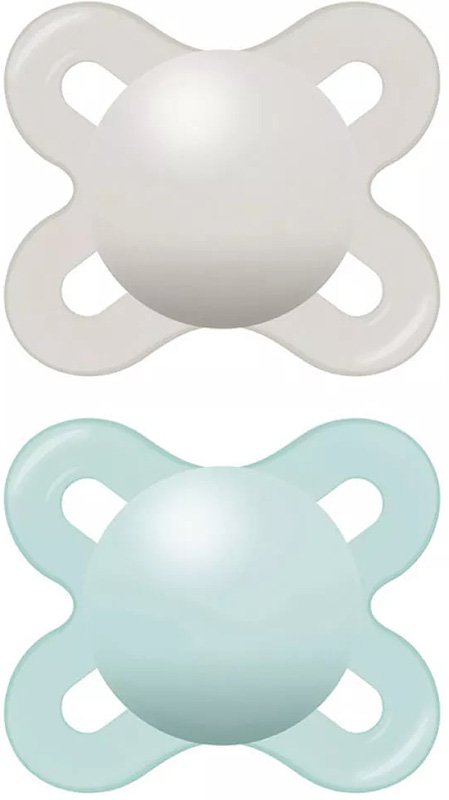 MAM SUCCHIETTO ORIGINAL START 0-2 MESI SILICONE NEUTRO 2 PEZZI