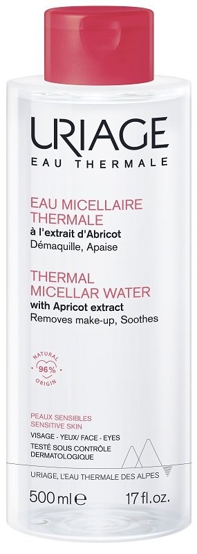 URIAGE EAU MICELLAIRE THERMALE PELLI SECCHE FLACONE 500 ML