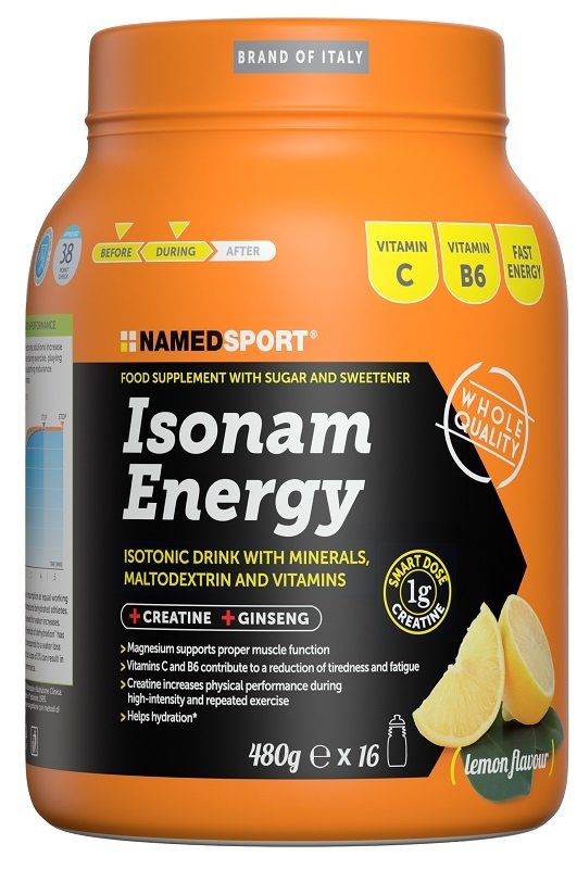 ISONAM ENERGY LEMON POLVERE 480 G