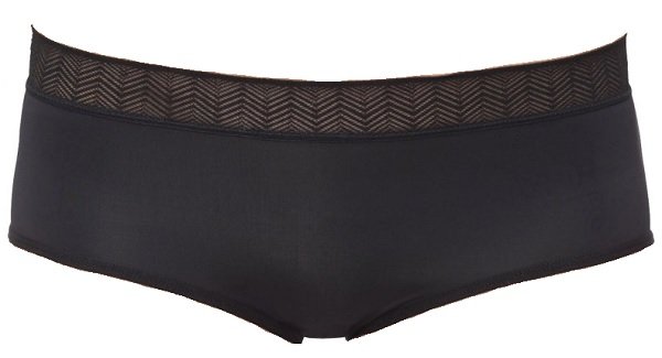 SELENACARE SLIP ASSORBENTE CICLO MESTRUALE MODELLO HIPSTER NERO L