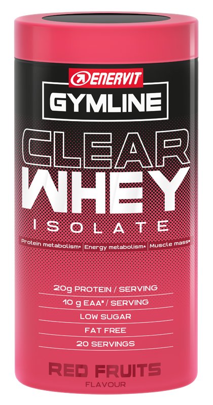 GYMLINE CLEAR WHEY ISOLATE RED FRUITS 480 G