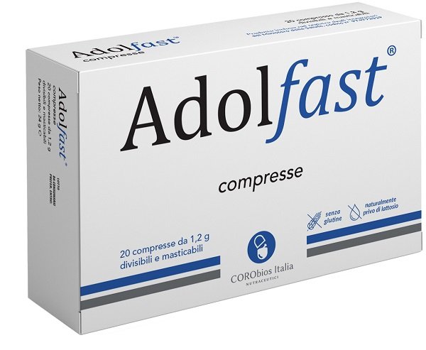 ADOLFAST 20 COMPRESSE MASTICABILI IN BLISTER