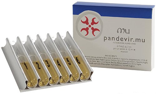 PANDEVIR MU 6 FIALE X 12 ML