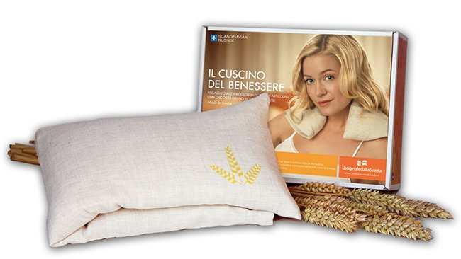 CUSCINO CERVICALE BENESSERE NATTURHALSAN