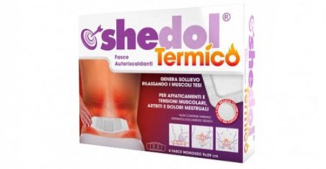 FASCIA AUTORISCALDANTE SHEDOL TERMICO 6 PEZZI