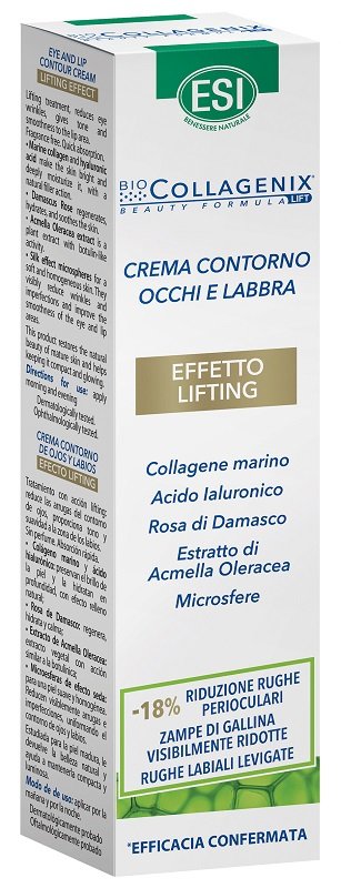 ESI BIOCOLLAGENIX CREMA CONTORNO OCCHI LABBRA EFFETTO LIFTING 15 ML