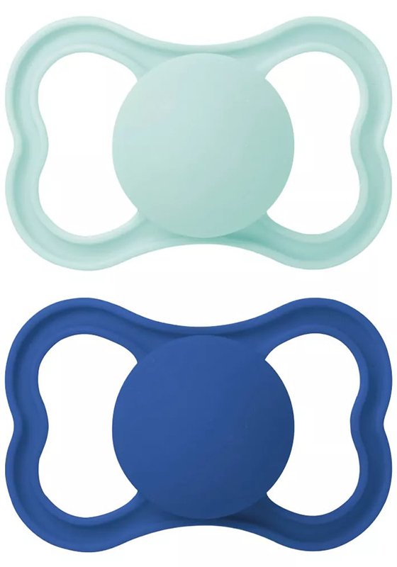 MAM AIR SUCCHIETTO 16+ MESI SILICONE MASCHIO 2 PEZZI