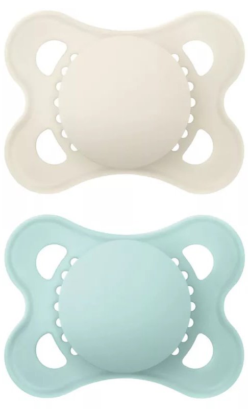 MAM SUCCHIETTO ORIGINAL 2-6 MESI SILICONE NEUTRO 2 PEZZI