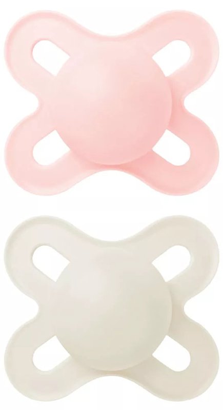 MAM SUCCHIETTO ORIGINAL START 0-2 MESI SILICONE FEMMINA 2 PEZZI