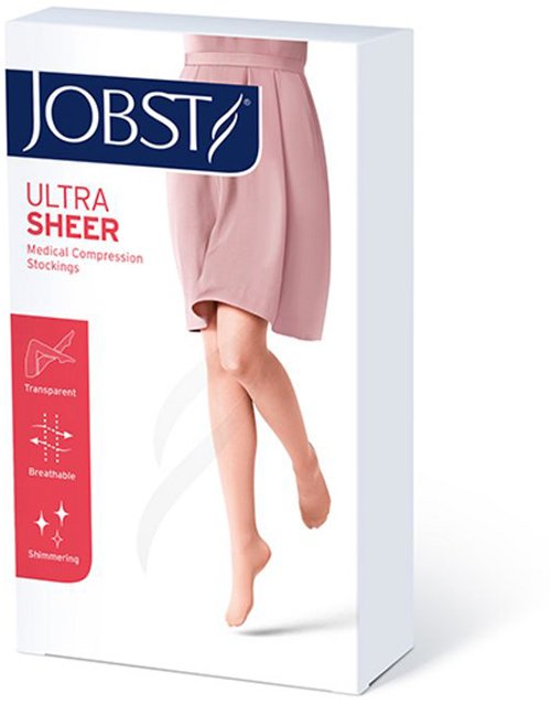 CALZA COMPRESSIVA JOBST ULTRASHEER 10-15MMHG COLLANT NATURE 3