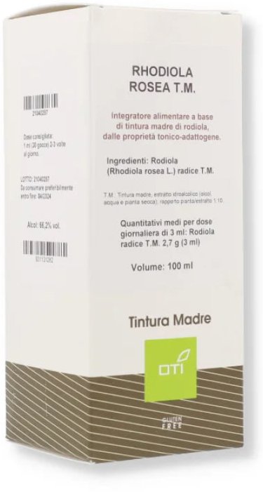 RHODIOLA ROSEA TINTURA MADRE GOCCE 100ML