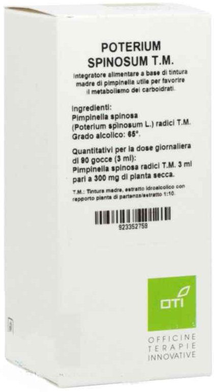 POTERIUM SPINOSUM TINTURA MADRE GOCCE 100ML