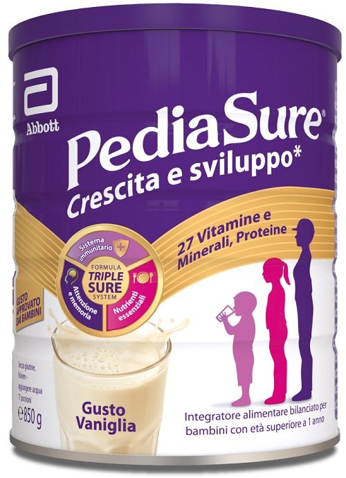 PEDIASURE CRESCITA&SVILUPPO VANIGLIA 850 G