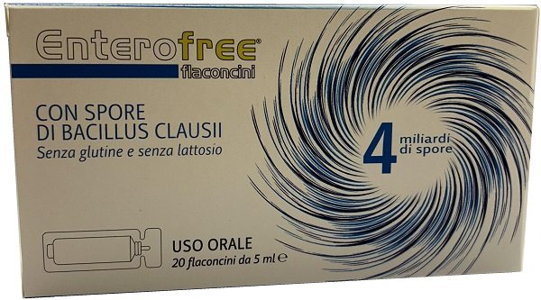 ENTEROFREE 20 FLACONCINI DA 5 ML