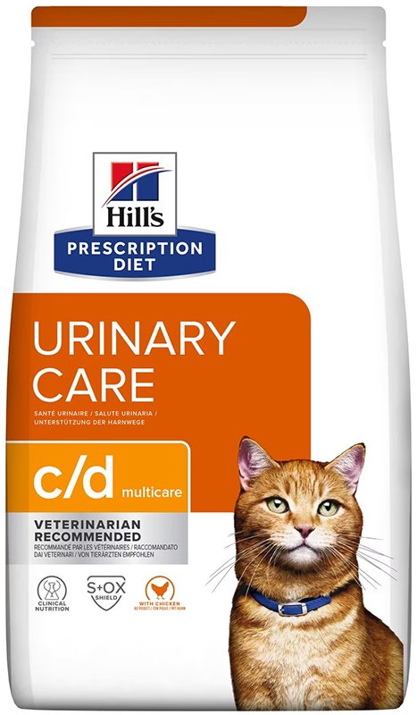 PRESCRIPTION DIET FELINE URINARY CARE C/D MULTICARE CHICKEN 3 KG