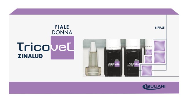TRICOVEL ZINALUD DONNA 6 FIALE