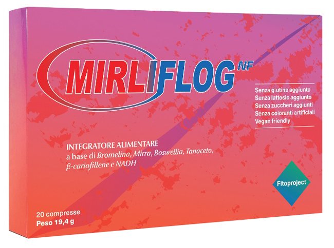 MIRLIFLOG 20 COMPRESSE NUOVA FORMULAZIONE