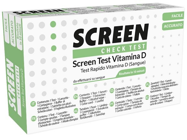 SCREEN TEST RAPIDO 25-IDROSSIVITAMINA D PUNGIDITO 1 PEZZO