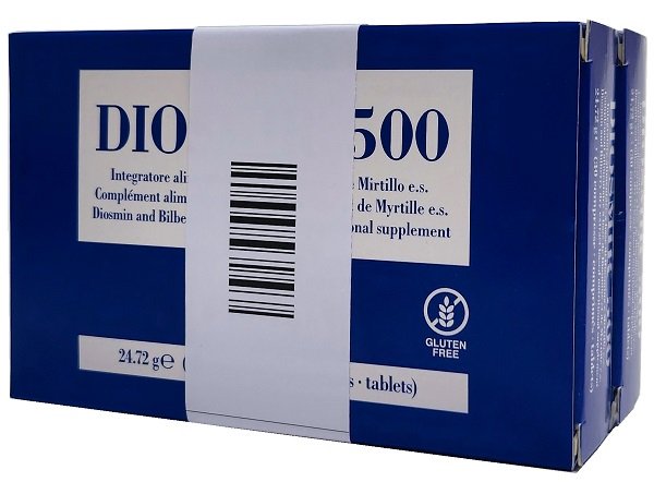 DIOSMIR 500 30 COMPRESSE DUAL PACK