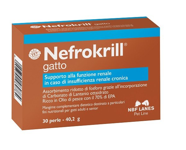 NEFROKRILL GATTO 30 PERLE