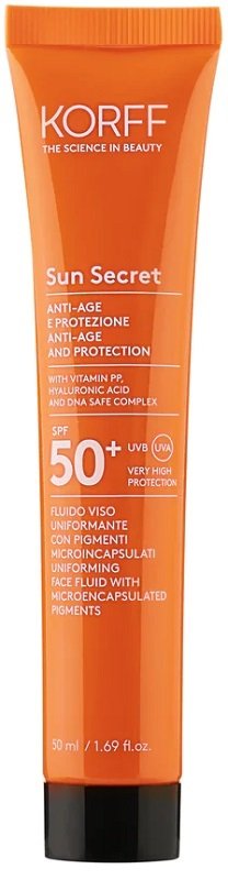 KORFF SUN SECRET FLUIDO 02 DARK SPF50+ 50 ML