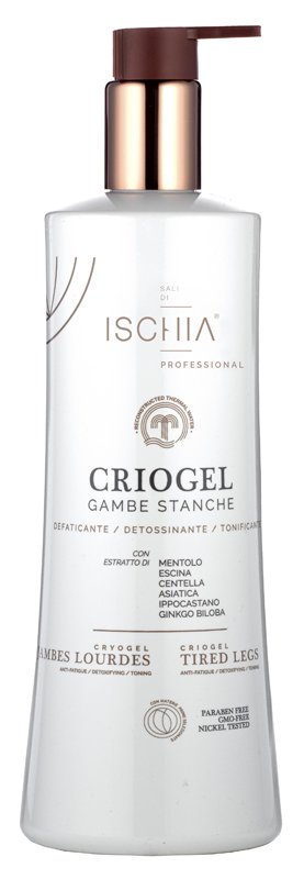 ISCHIA SPA MASSAGE CRIOGEL GAMBE STANCHE 500 ML