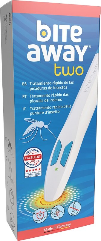 DISPOSITIVO ELETTRONICO PER IL TRATTAMENTO DELLE PUNTURE DI INSETTI BITE AWAY TWO