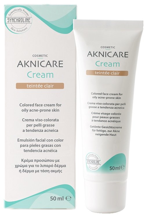 AKNICARE CREAM TEINTEE CLAIR 50 ML